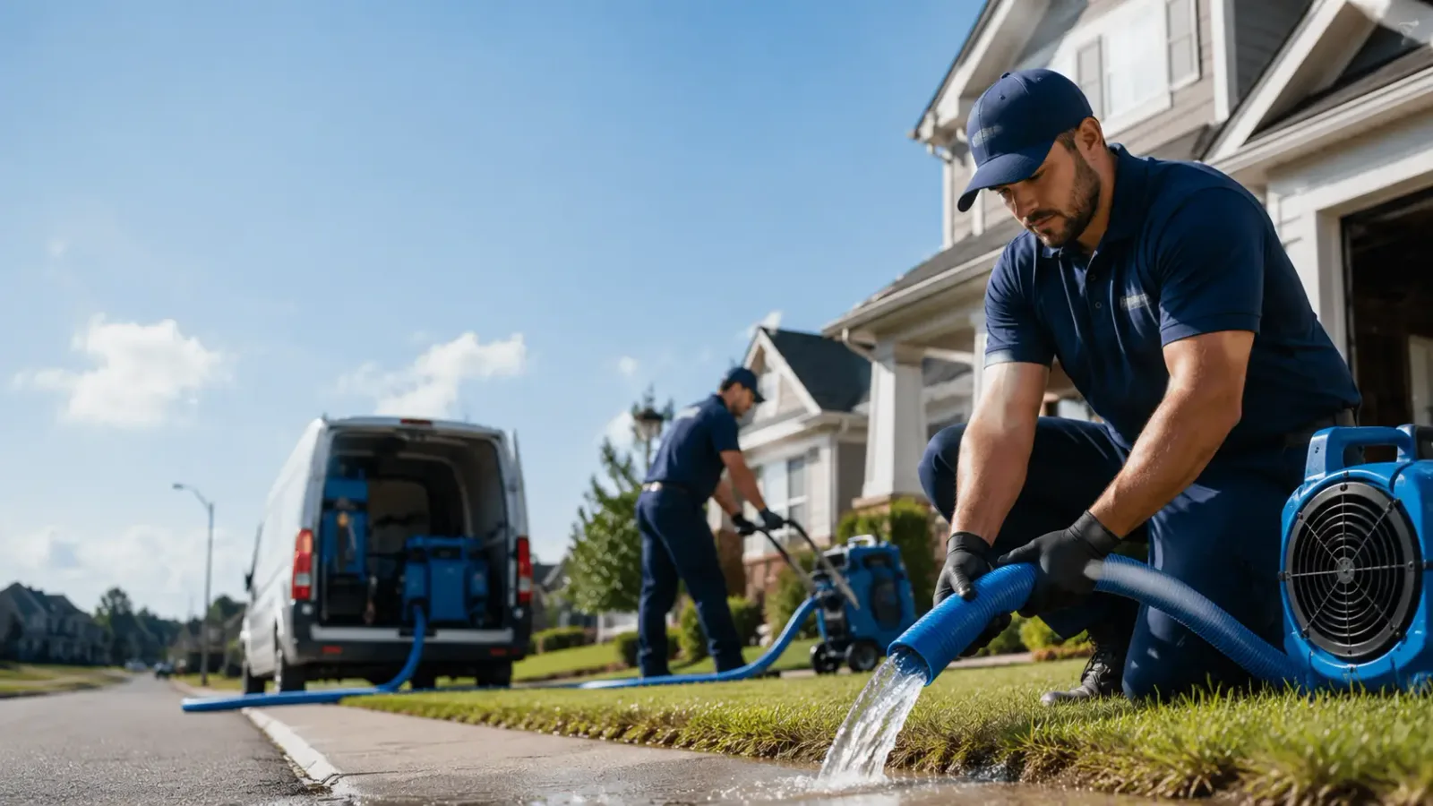 Flood Damage Restoration in Little Chute, WI